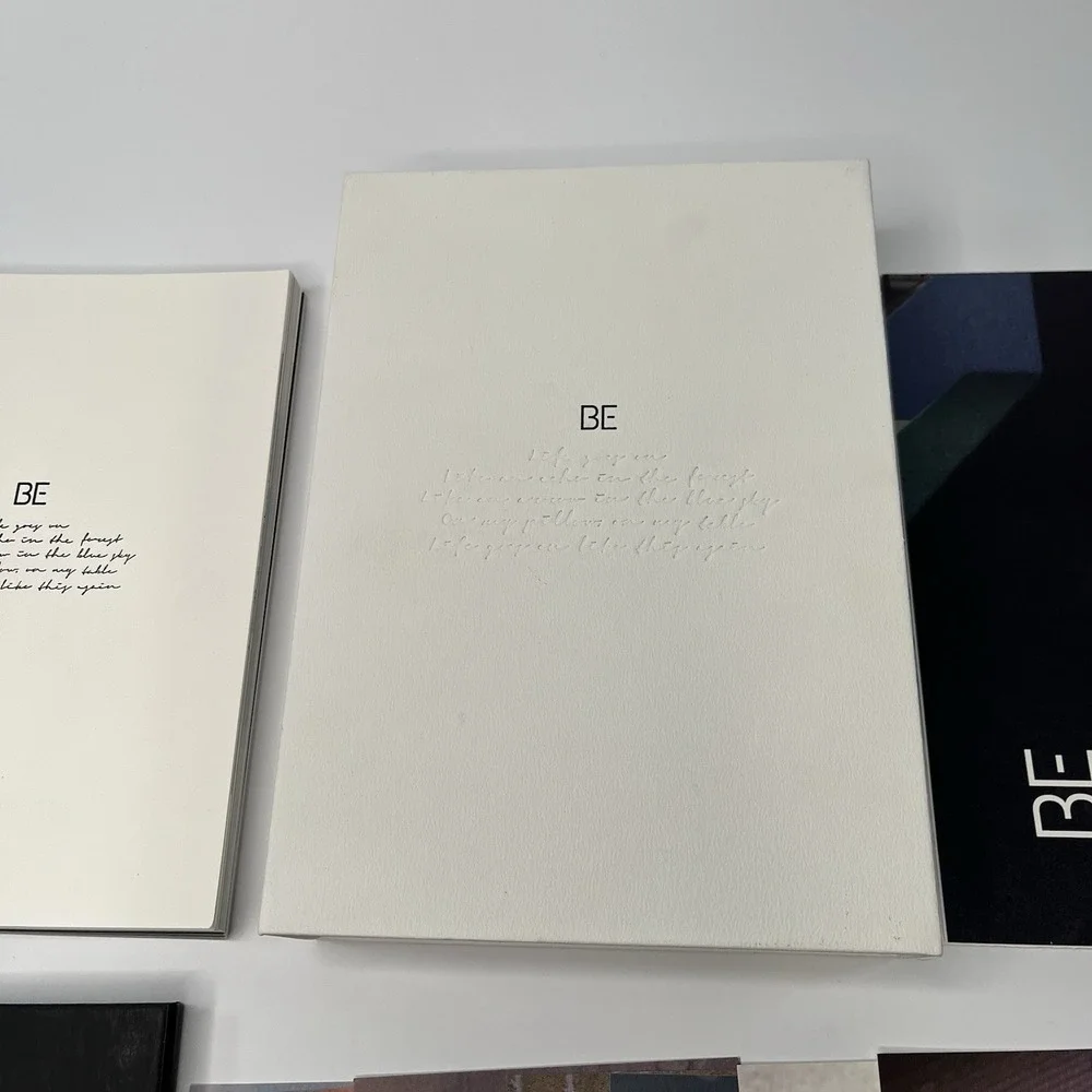 2020 BTS Be K-Pop Book 8 Photo Cards Polaroid 7 Picture Cards Poster Books Frame